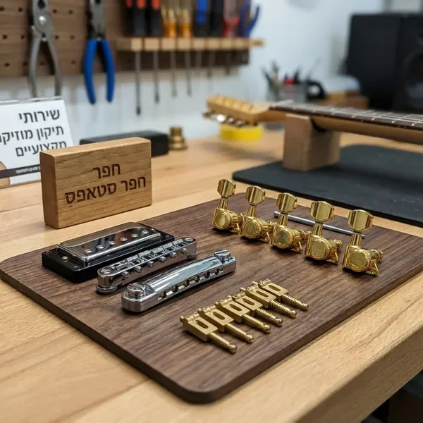 חלקי חומרה איכותיים לשדרוג גיטרה